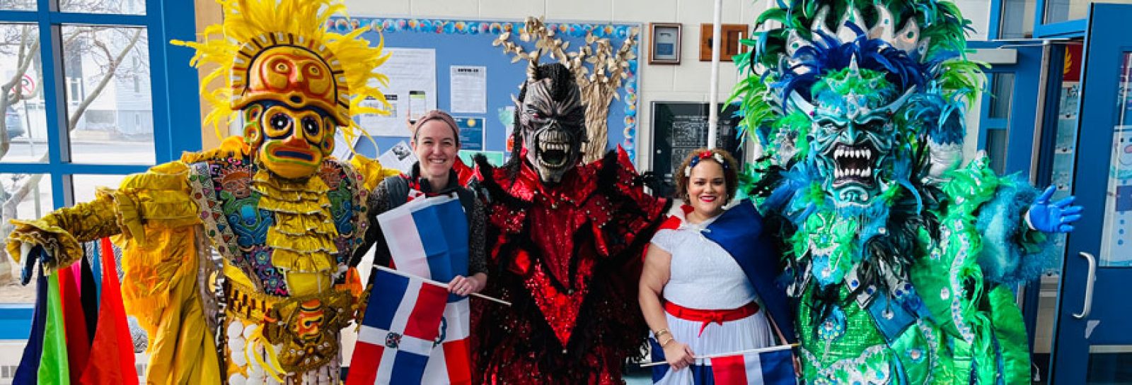 Dominican Republic Independence Day celebration at Carlton Innovation School