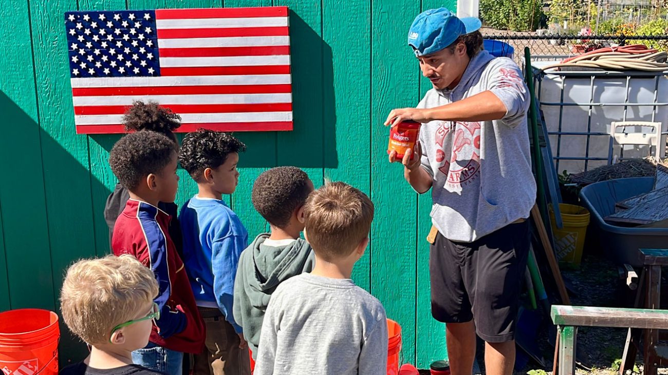 Community Embedded Learning at Palmer Cove Gardens